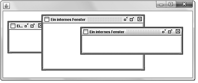 Screenshot der Anwendung JInternalFrameDemo